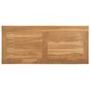 vidaXL Kaffebord med lagring Brun 85 x 35 x 75 cm Heltre teak