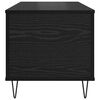 vidaXL Kaffebord Svart eik 90 x 44.5 x 45 cm Konstruert tre