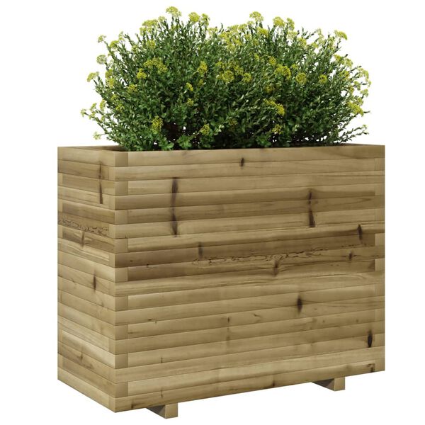 vidaXL Plantekasse 90x40x72,5 cm impregnert furu