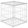 vidaXL Gabion h&oslash;ybed kubeformet st&aring;ltr&aring;d 30x30x30 cm