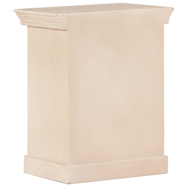 vidaXL Nattbord 40x30x50 cm heltre mango