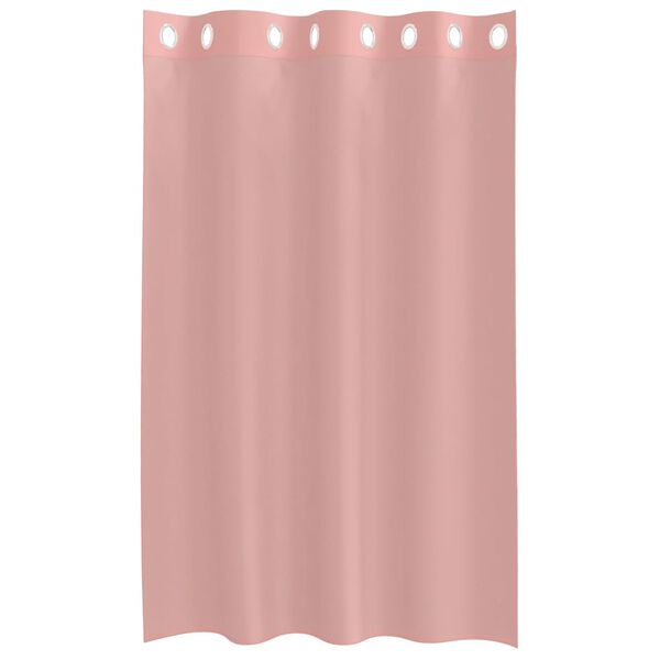 vidaXL Voilegardiner med grommets 2 stk rosa 140x175 cm