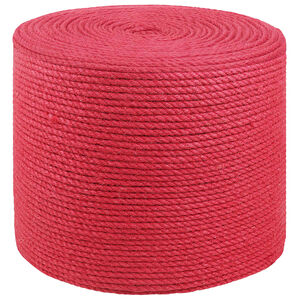 vidaXL Jute tau 6 mm R&oslash;d 100% Tossa jute