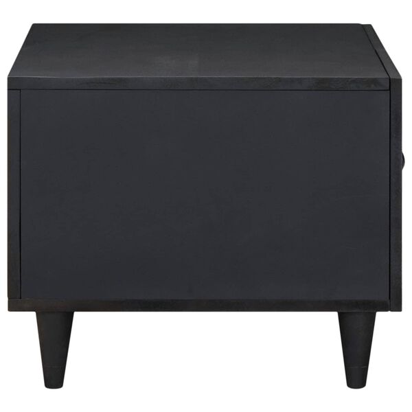 vidaXL Kaffebord Flerfarget 80 x 50 x 40 cm Massiv mango tre