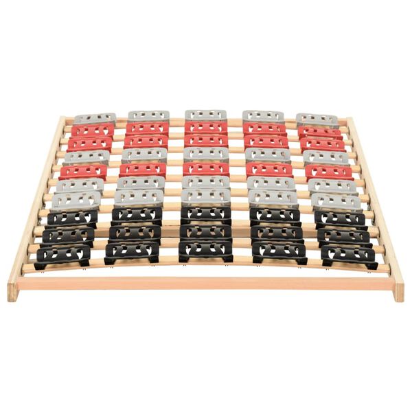 vidaXL Sengebunn med 12 lameller og støtter 100x200 cm
