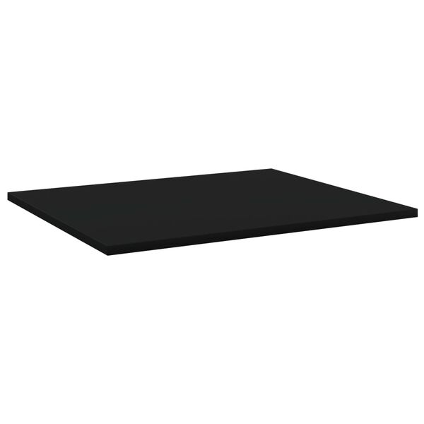 vidaXL Hylleplater 8 stk svart 60x50x1,5 cm sponplate
