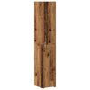 vidaXL H&oslash;yskap 2 pcs Gammelt tre 30 x 42,5 x 185 cm