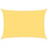 vidaXL Solseil 160 g/m&sup2; beige 4x5 m HDPE