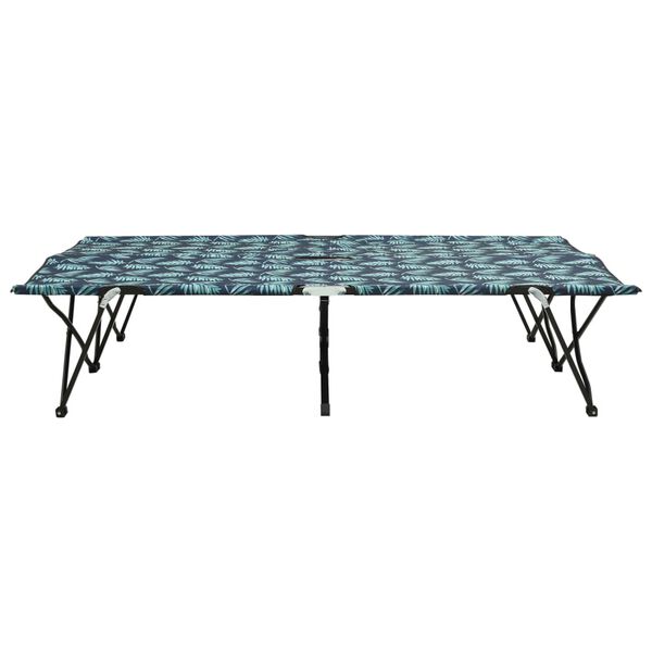 vidaXL Sammenleggbar solseng for 2 personer bladtrykk st&aring;l