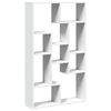 vidaXL Bokhylle hvit 72x20x120,5 cm konstruert tre