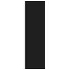 vidaXL Bokhylle/romdeler svart 60x30x103 cm konstruert tre