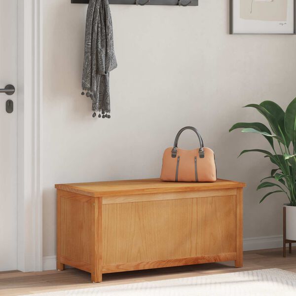 vidaXL Lagringsboks Ensfarget