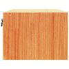 vidaXL Nattbord med skuff Vokset Brun 50 x 32,5 x 24 cm Heltre furu
