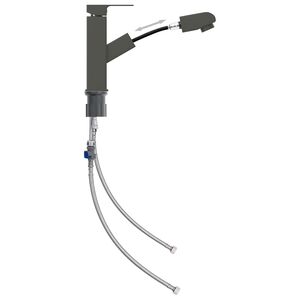 vidaXL Badekran med uttrekkbar funksjon gr&aring; 157x172 mm