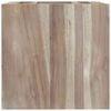 vidaXL Veggmontert baderomsskap 41x38x40 cm heltre teak