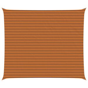 vidaXL Solskygge seil Oransje og Brunt 7 x 6 m 100% polyester Oxford