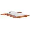 vidaXL Japansk sengeramme heltre akasie 120x200 cm