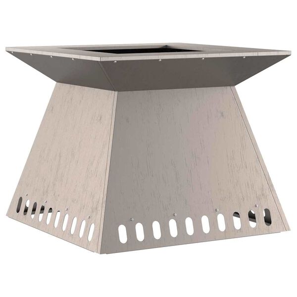 vidaXL B&aring;lplass Brun 60 x 60 x 50 cm Cortenst&aring;l