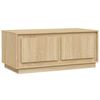 vidaXL Salongbord sonoma eik 102x50x44 cm konstruert tre