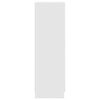 vidaXL Kj&oslash;kkenskap hvit 38x41,5x131,5 cm konstruert tre