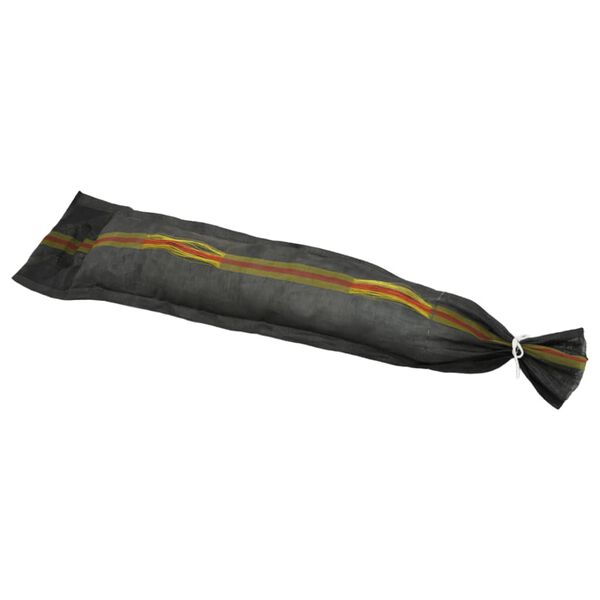 vidaXL Sandsekker 100 stk m&oslash;rkegr&oslash;nn 103x25 cm HDPE