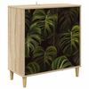 vidaXL Serviesskap ELBURG Sonoma 69 x 33 x 75 cm Konstruert tre