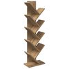 vidaXL Tre Bokhylle 6-Lag 30 x 18 x 100 cm Konstruert tre Artisan eik