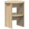 vidaXL Sideskap Sonoma eik &Oslash;40 x 50 cm Konstruert tre
