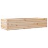 vidaXL Hageplantekasse 110x40x23 cm heltre furu