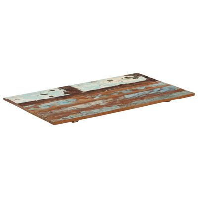 vidaXL Rektangulær bordplate 60x100 cm 15-16 mm gjenvunnet heltre
