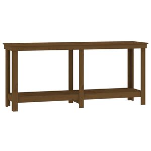 vidaXL Arbeidsbenk honningbrun 180x50x80 cm heltre furu