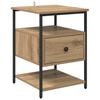 vidaXL Nattbordskap Artisan Eik 40 x 42 x 56 cm Konstruert tre