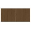 vidaXL Barbord honningbrun 180x80x110 cm heltre furu