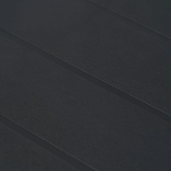 vidaXL Hagebord antrasitt 150x90x72 cm plast rottingdesign