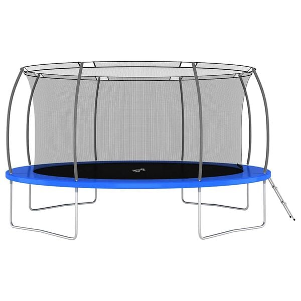 vidaXL Trampolinesett rund 460x80 cm 150 kg
