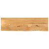 vidaXL Bordplate 120x40x2,5 cm naturlig kant heltre mango