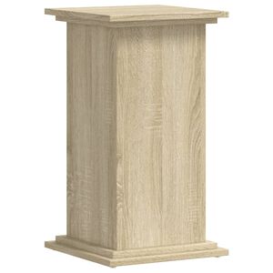 vidaXL Plantestativ sonoma eik 33x33x60 cm konstruert tre