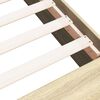 vidaXL Sengeramme sonoma eik 100x200 cm konstruert tre