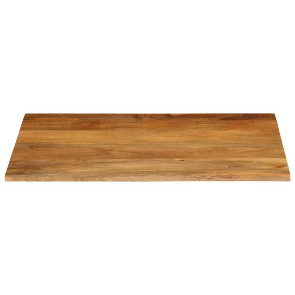 vidaXL Bordplate naturlig kant 110x80x3,8 cm heltre mango