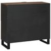 vidaXL Sideboard Brun 80 x 33 x 75 cm heltre mango