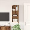 vidaXL TV Veggskap Gamle tre 40,5 x 30 x 102 cm Konstruert tre