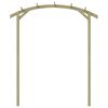 vidaXL Hagepergola impregnert furu 180x210x40 cm