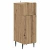 vidaXL Baderom Oppbevaringsskap ZWOLLE Artisan eik 30 x 31 x 79,5 cm