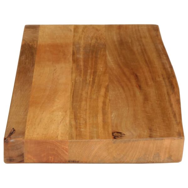 vidaXL Bordplate 90x20x3,8 cm naturlig kant heltre mango