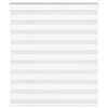 vidaXL Sebragardin hvit 135x100 cm stoff bredde 130,9 cm polyester