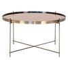 House Nordic Salongbord Scarlett 70x40 cm messing