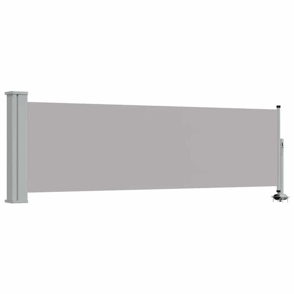 vidaXL Uttrekkbar sidemarkise 80x300 cm gr&aring;