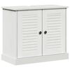 vidaXL Vaskeskap VIGO Hvit og Antikkhvit 68 x 34 x 59 cm Heltre furu