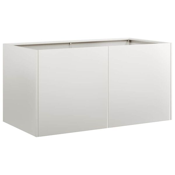 vidaXL Plantekasse 80x40x40 cm rustfritt st&aring;l