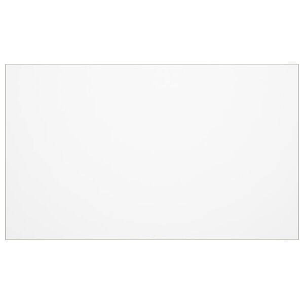 vidaXL Bordbeskytter matt 100x60 cm 1,6 mm PVC